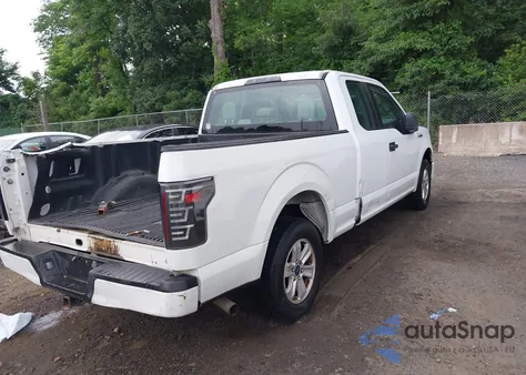 2015 Ford F150 Super Cab из США, поврежденный, VIN 1FTEX1C82FFC87713